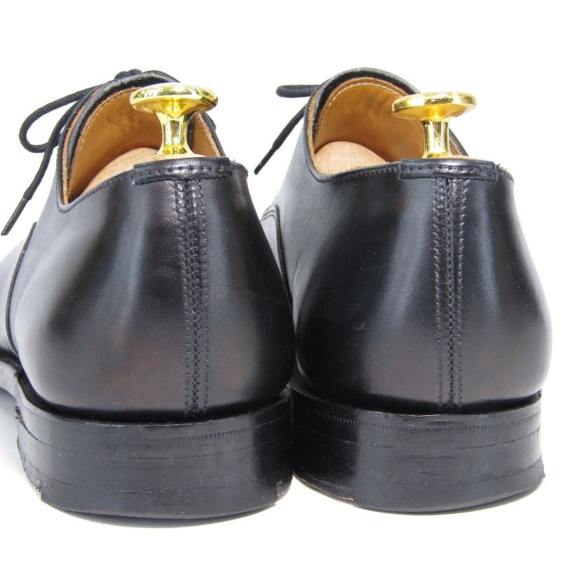 GRENSON グレンソン UK6F ストレートチップ 110345 LONDON キャップトゥ 内羽根 英国製 ロンドン レザーソール ブラック 黒 35003438