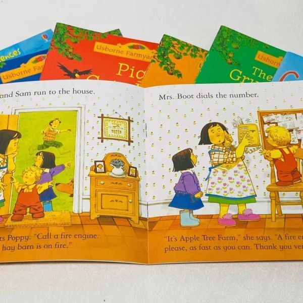 Usborne Farmyard Tales 英語絵本 Usborne Farmyard Tales Poppy and Sam Series Collection 20