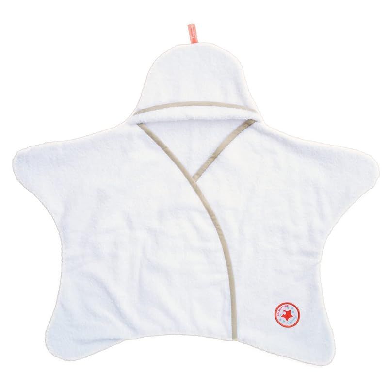 Tuppence - Crumble タッペンスアンドクランブル 星型アフガン Star Wrap スターラップ Splash Club Starsnug スプラッシュクラブ スタースナッグ 0-4ヶ月用 リネン 0