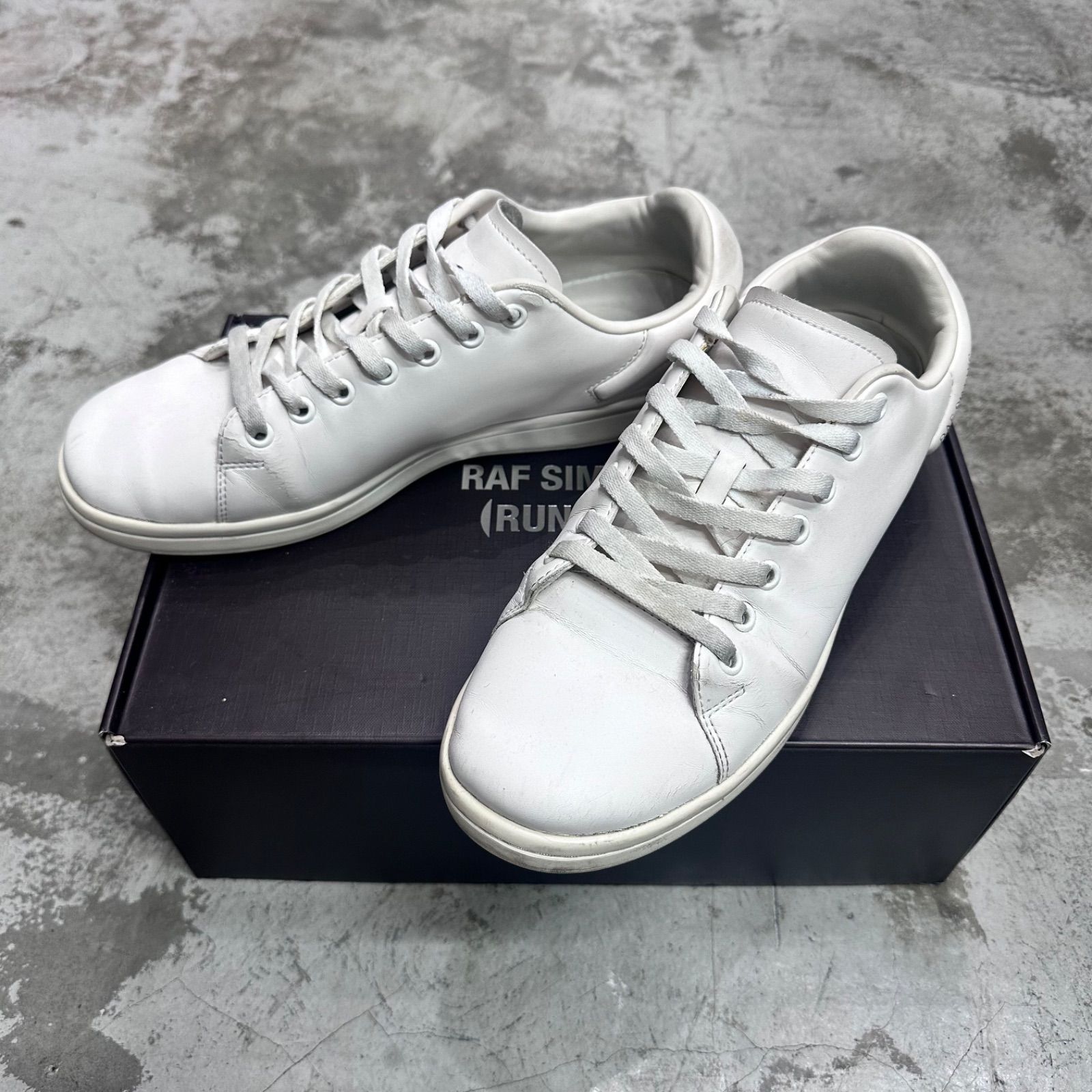 RAF SIMONS RUNNER ORION レザースニーカー ローカットシューズ 