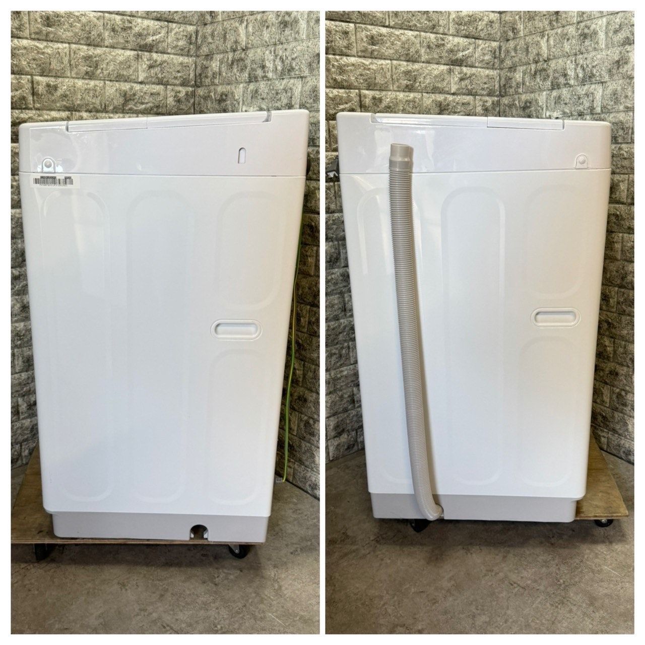 大阪送料無料☆3か月保障付き☆洗濯機☆山善☆6kg☆2024年☆YWM-60(W