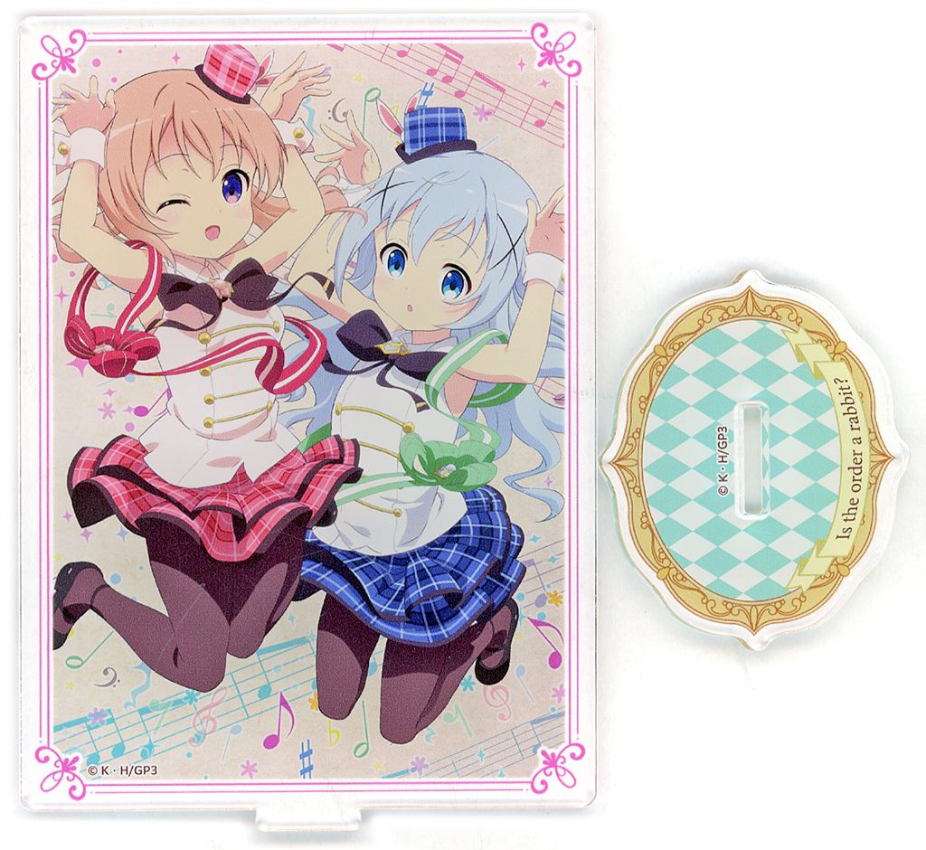 中古】アクリルスタンド・アクリルパネル ココア＆チノ A アクリル