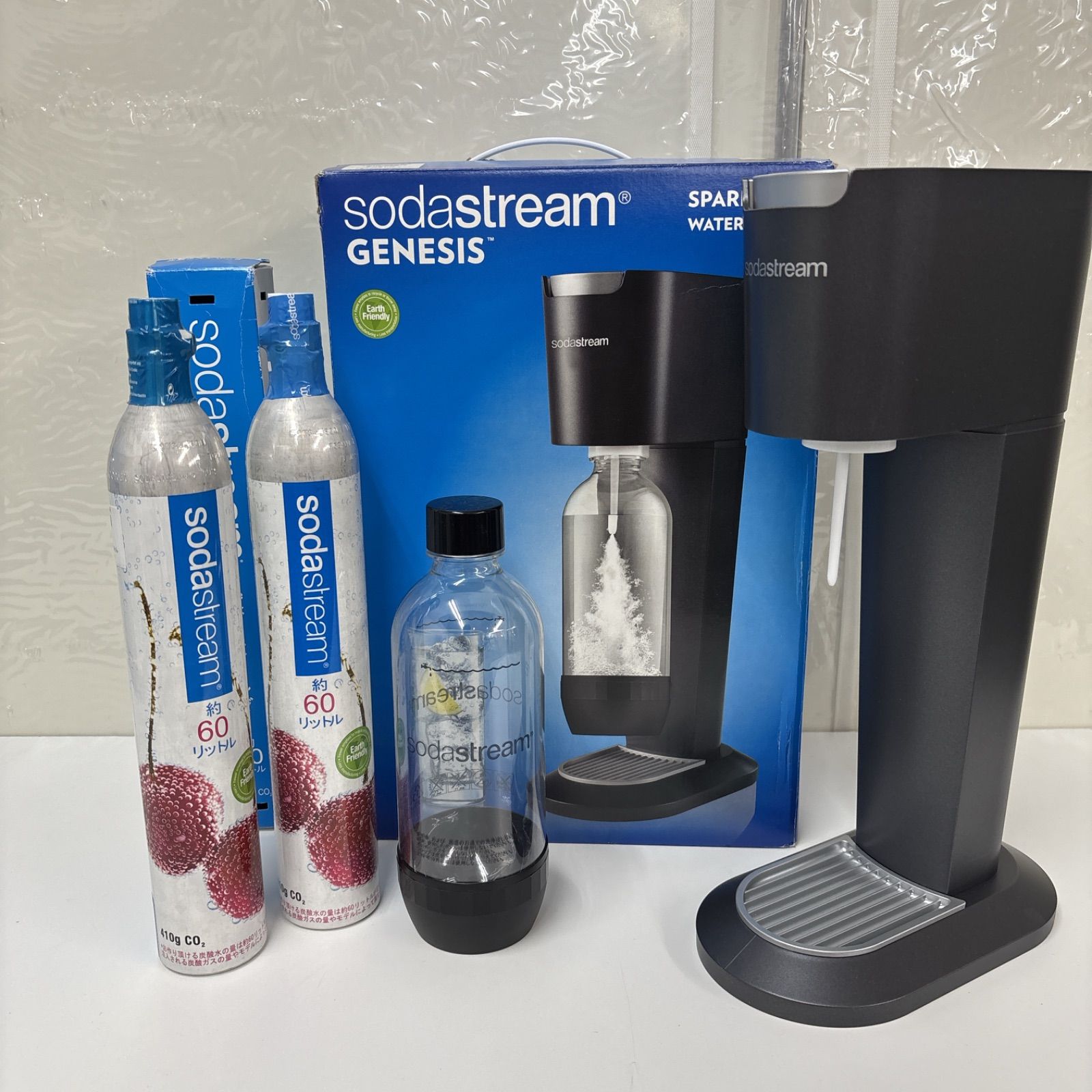 I365 ? 未使用品♪ SodaStream スターターキット マットブラック 