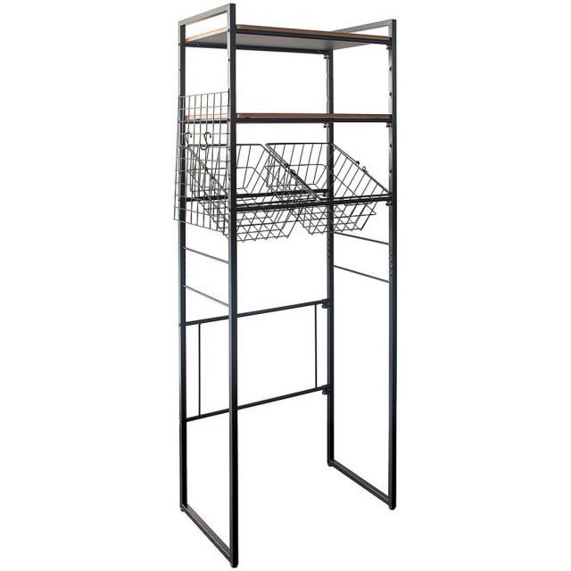 宮武製作所 伸縮ランドリーラック ブラック SH-X692C 新生活 インテリア 家具 おしゃれ デザイン