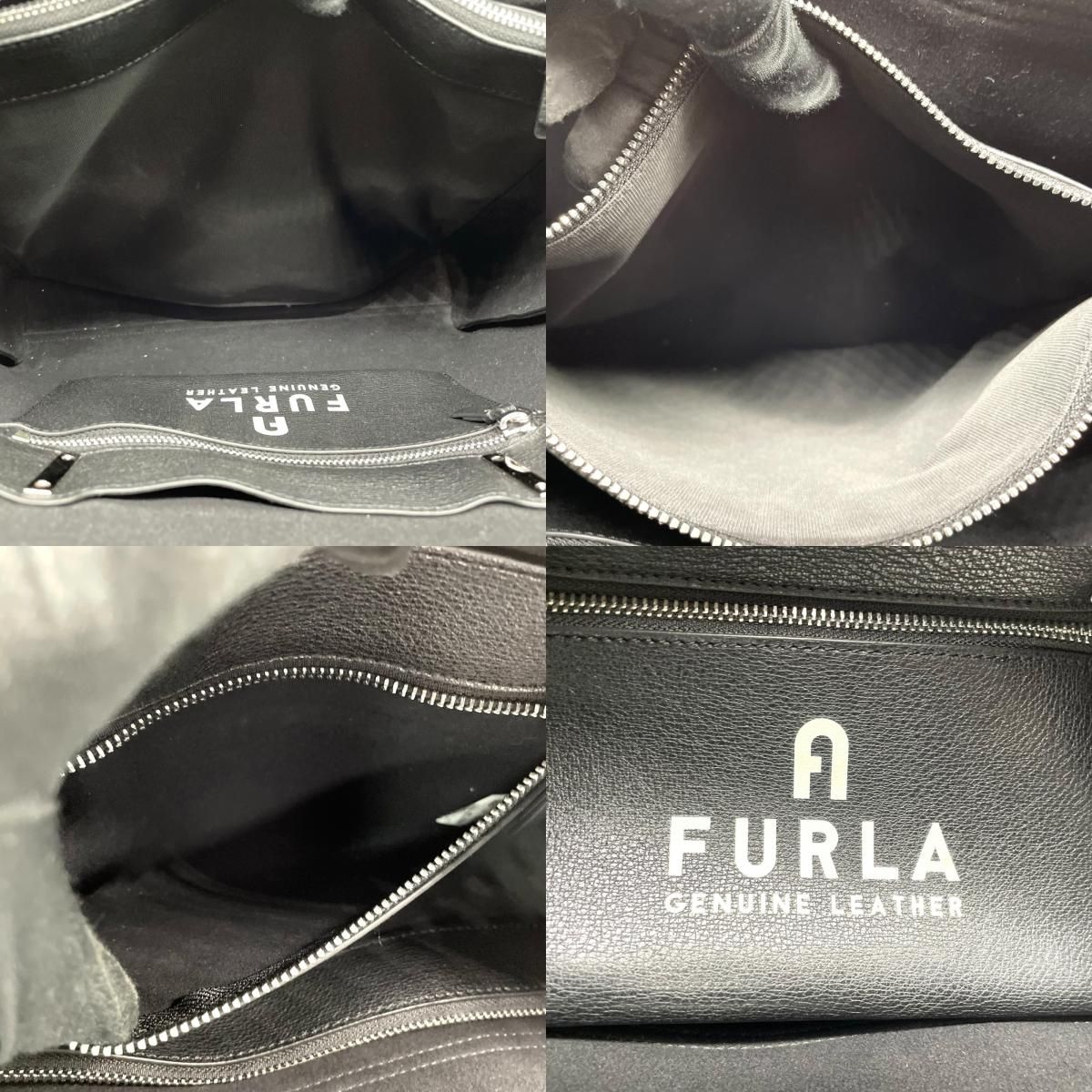 極美品　フルラ　FURLA ジョーヴェ　GIOVE ビジネストートバッグ　レザー 極美品 FURLA フルラ GIOVE ジョーヴェ トートバッグ