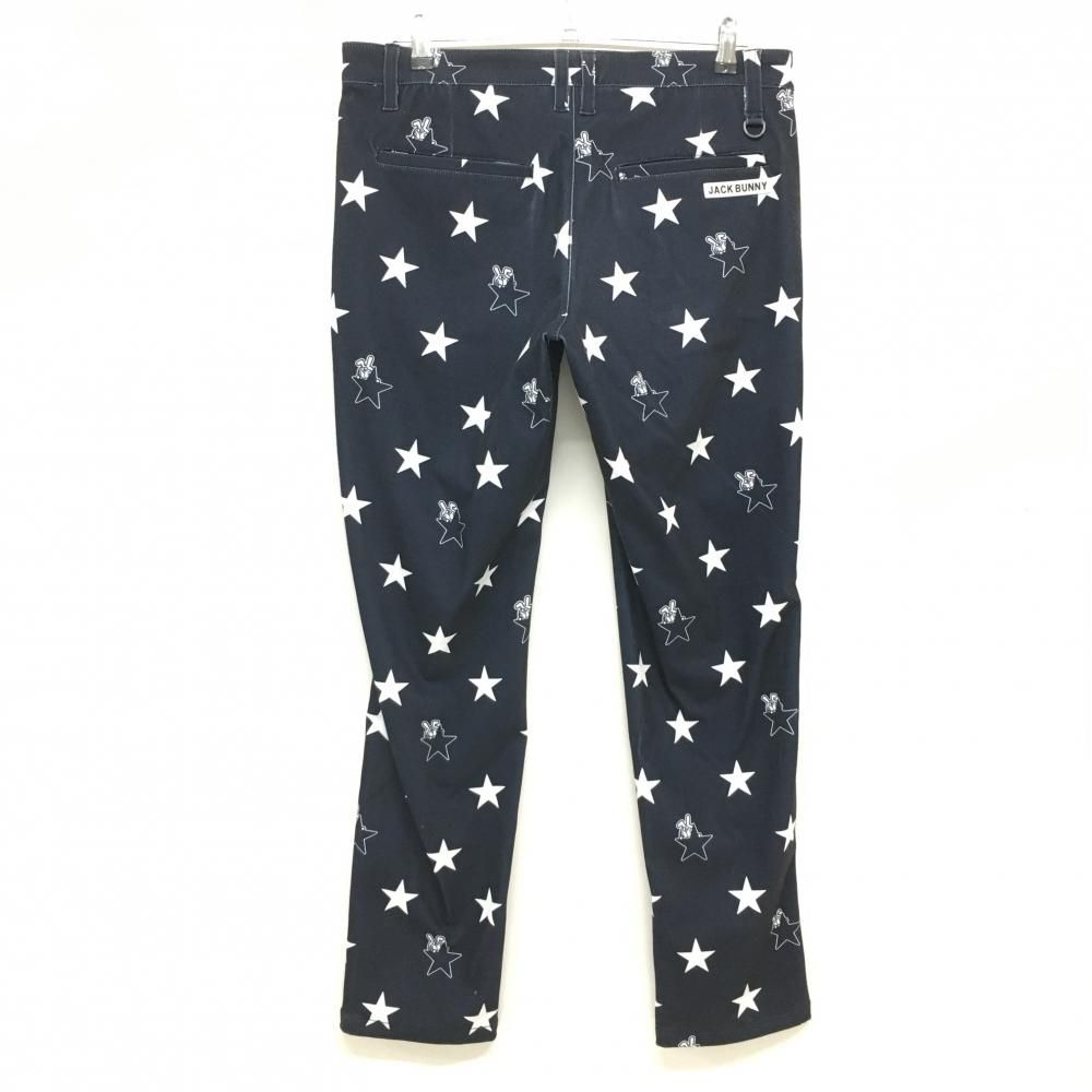 ジャックバニー　白パンツ　星柄 263-3131318-3.jpg