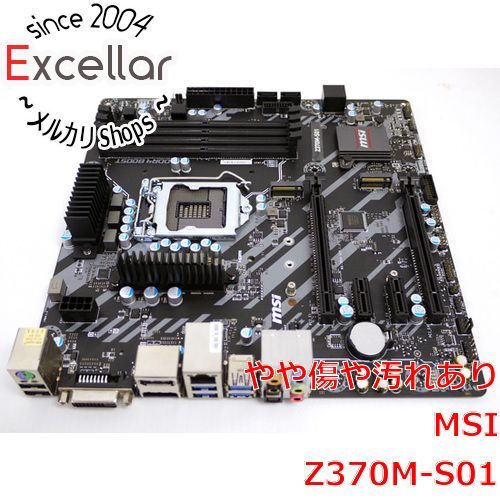bn:14] MSI製 MicroATXマザーボード Z370M-S01 LGA1151 - メルカリ