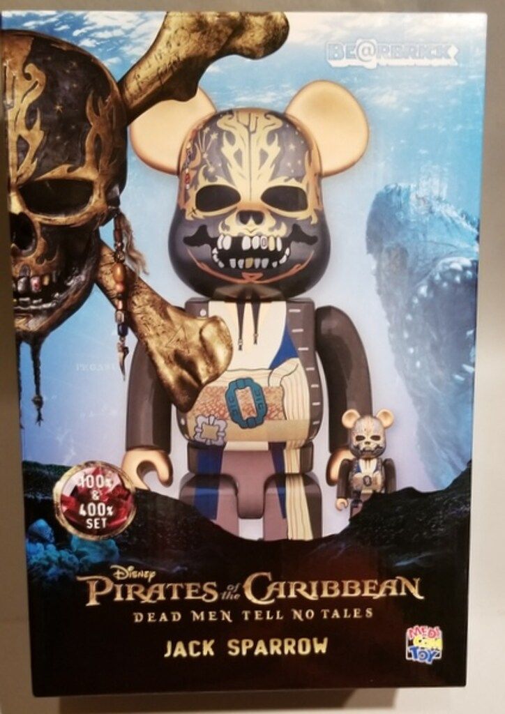 MEDICOMTOY BE RBRICK Jack Sparrow 400%