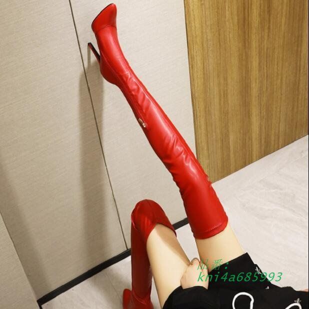 ハイヒール ストレッチソックスブーツ