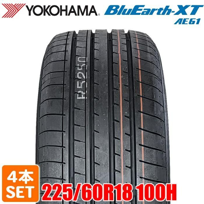 2025年製】 送料無料 YOKOHAMA 225/60R18 104V XL BluEarth-XT