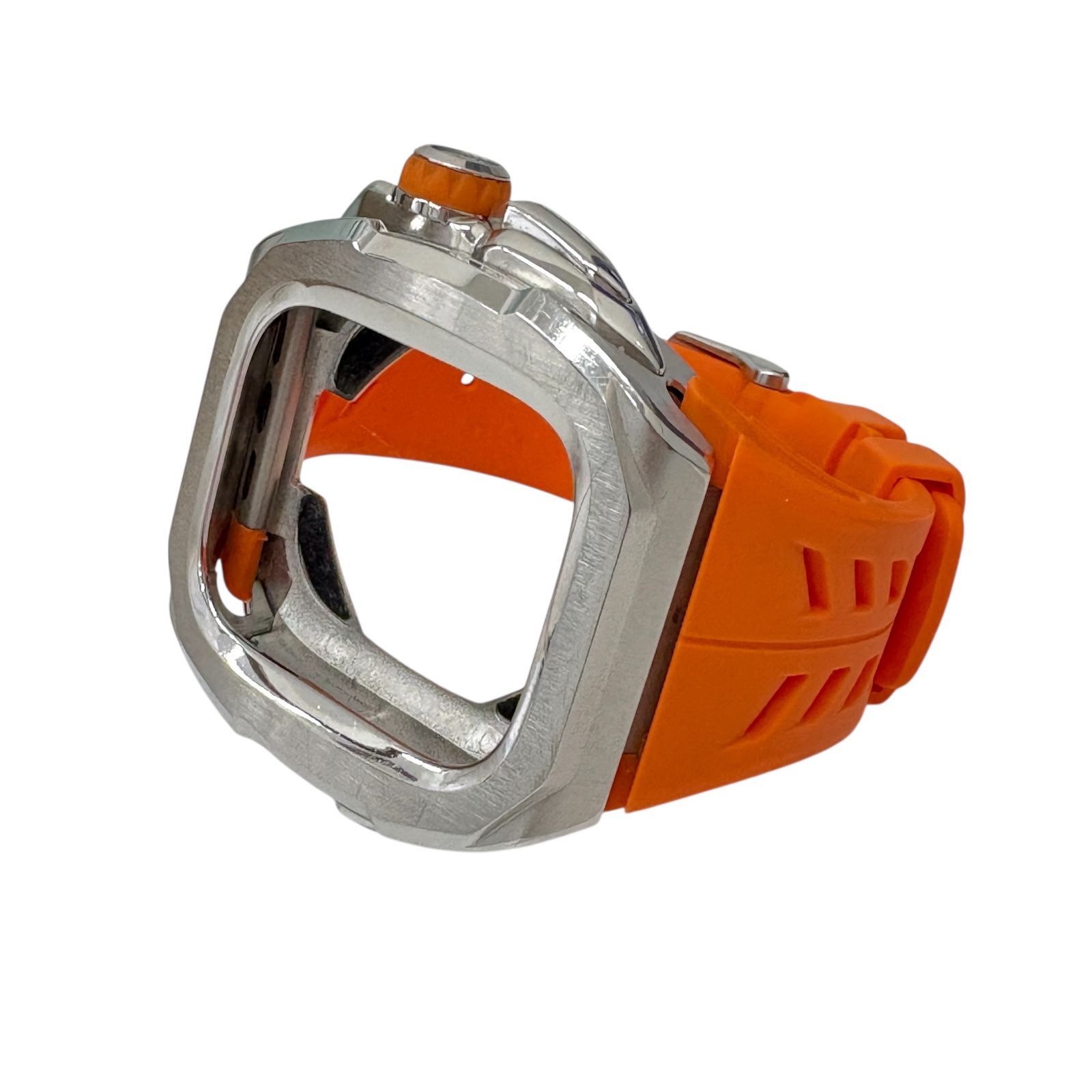 Y24 Apple Watch ULTRA アップルウォッチウルトラ 49mm ケース バンド オレンジ