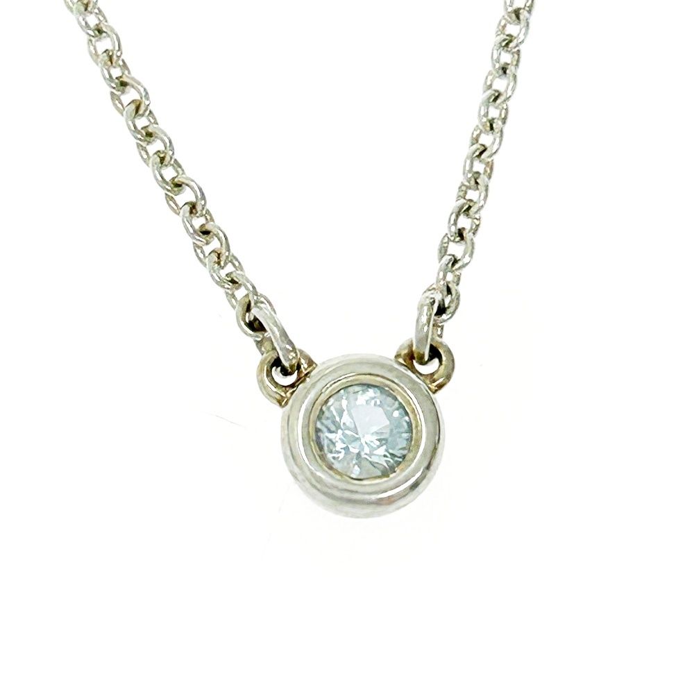 中古】【箱付き】 TIFFANY&Co. ティファニー シルバー アクアマリン