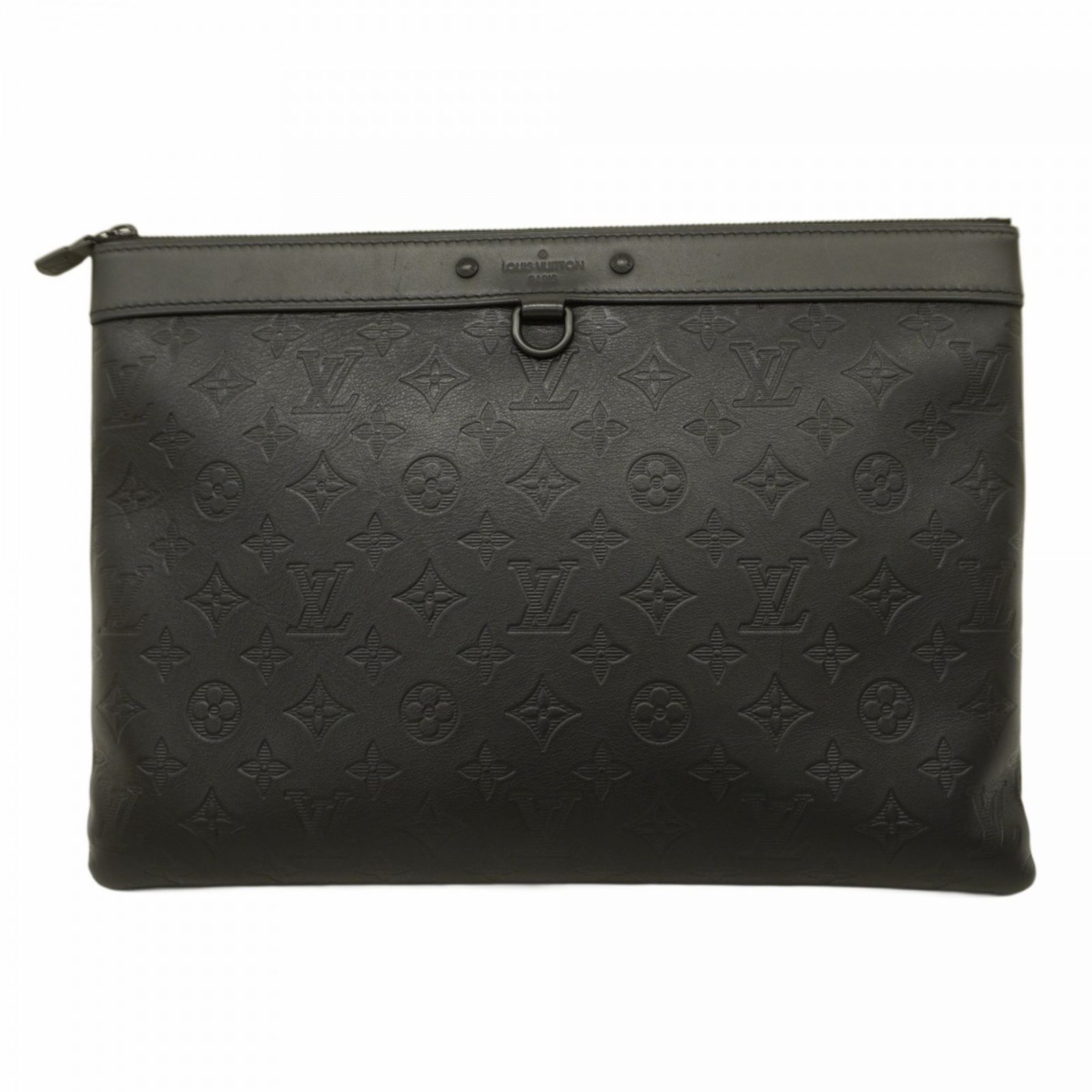 ルイ ヴィトン Louis Vuitton ルイ ヴィトン クラッチバッグ モノグラム シャドウ ポシェット ディスカバリー M62903 ブラックメンズ