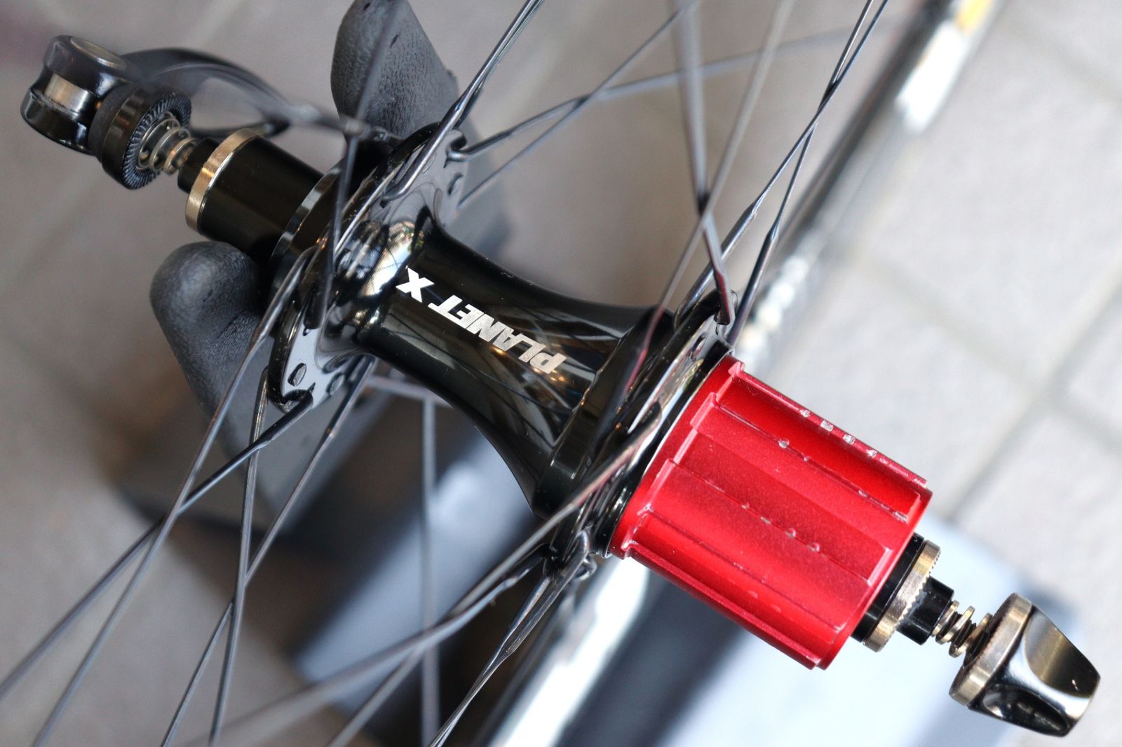 最終値下げ PlanetX フルカーボン ホイール チューブラー 最終値下げ PlanetX フルカーボン ホイール チューブラー