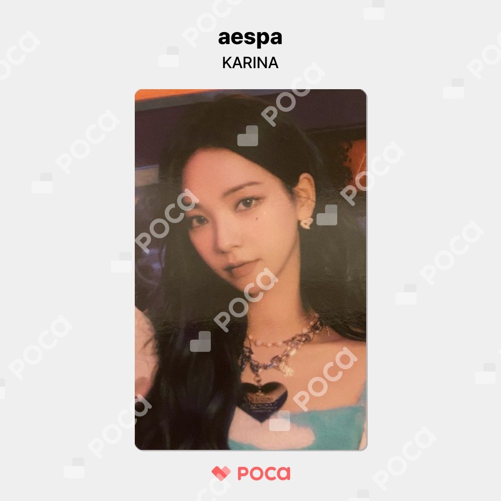 aespa カリナ トレカ EVER SMTOWN SEASON.1 Early Bird Event 公式 トレカ