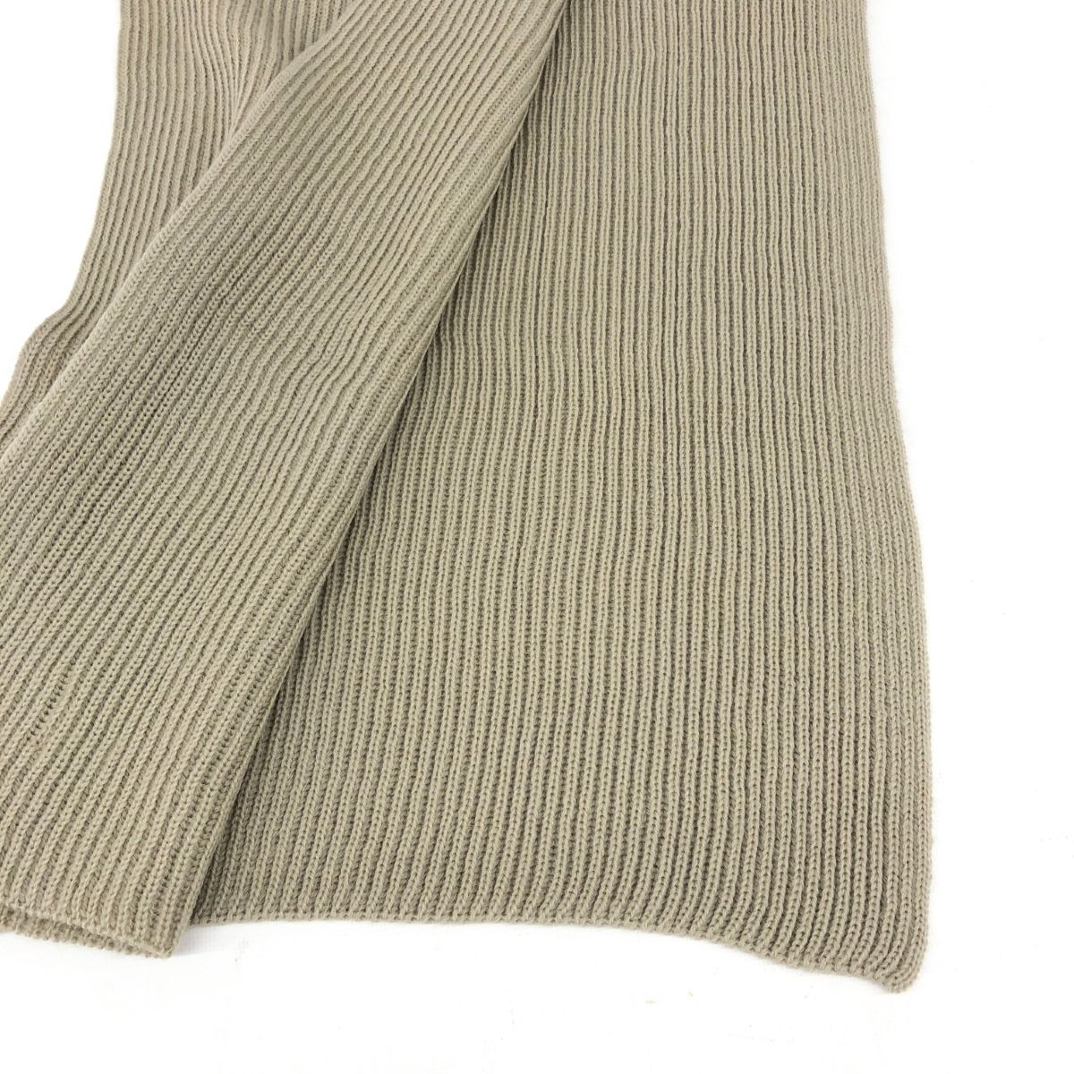希少 1ldk evcon KNIT SCARF リブ マフラー