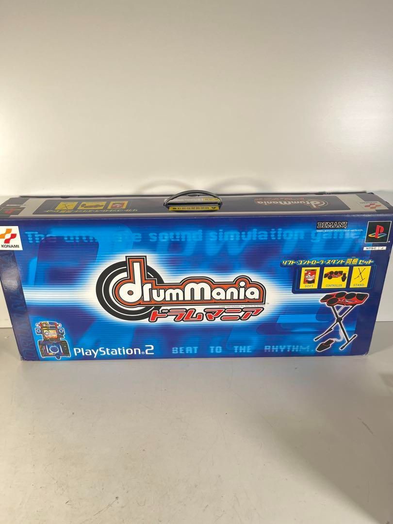 ドラムマニア KONAMI プレイステーション2 新品未使用 ドラムマニア