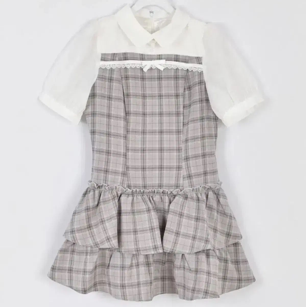 pium ワンピース チェック グレー 量産 地雷 ミニワンピース EBLIN チェック ワンピース 地雷系 量産型 スナ系 grl PIUM
