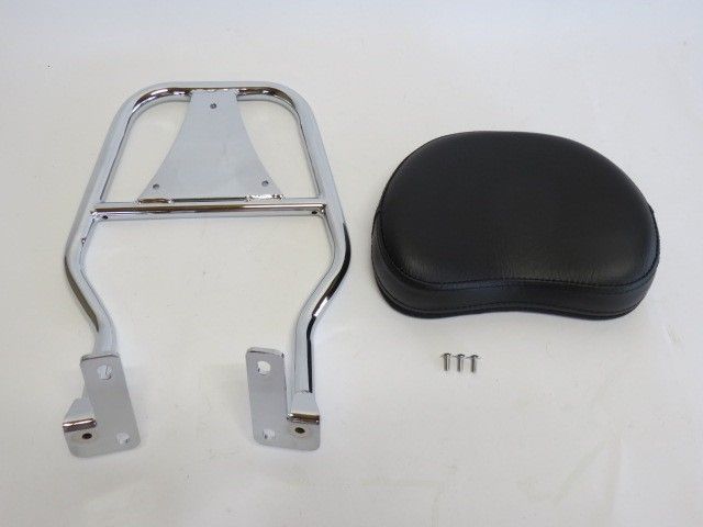 royalalloy用 GP250 Sidecar ロイヤルアロイ 2025 以降 バックレスト付 シーシーバー タンデムバー メッキ