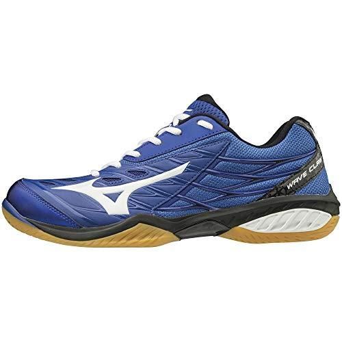 ミズノ(MIZUNO) バドミントンシューズ ウエーブクローSPECIAL EDITION 71GA191027 ブルー×ホワイト×ブラック 25cm 3E