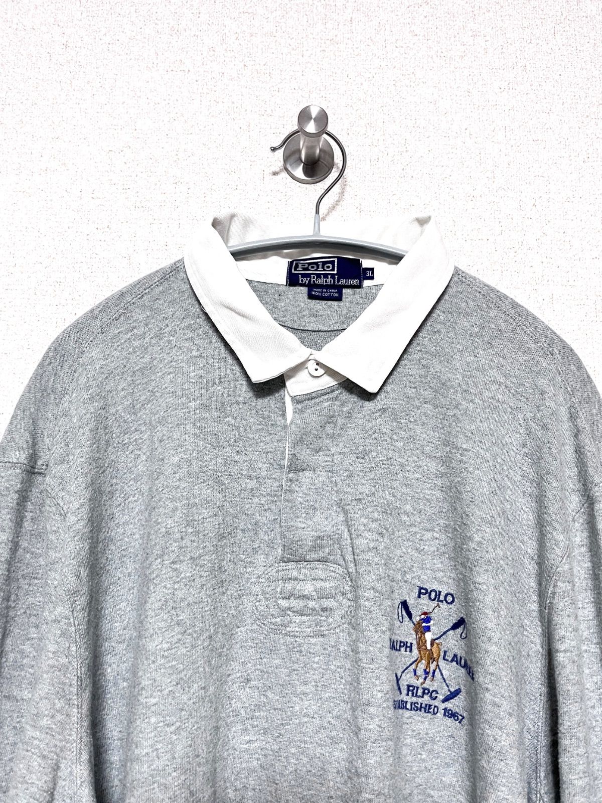 Polo RALPH LAUREN】L/S ラガーシャツ 3L ポロラルフローレン