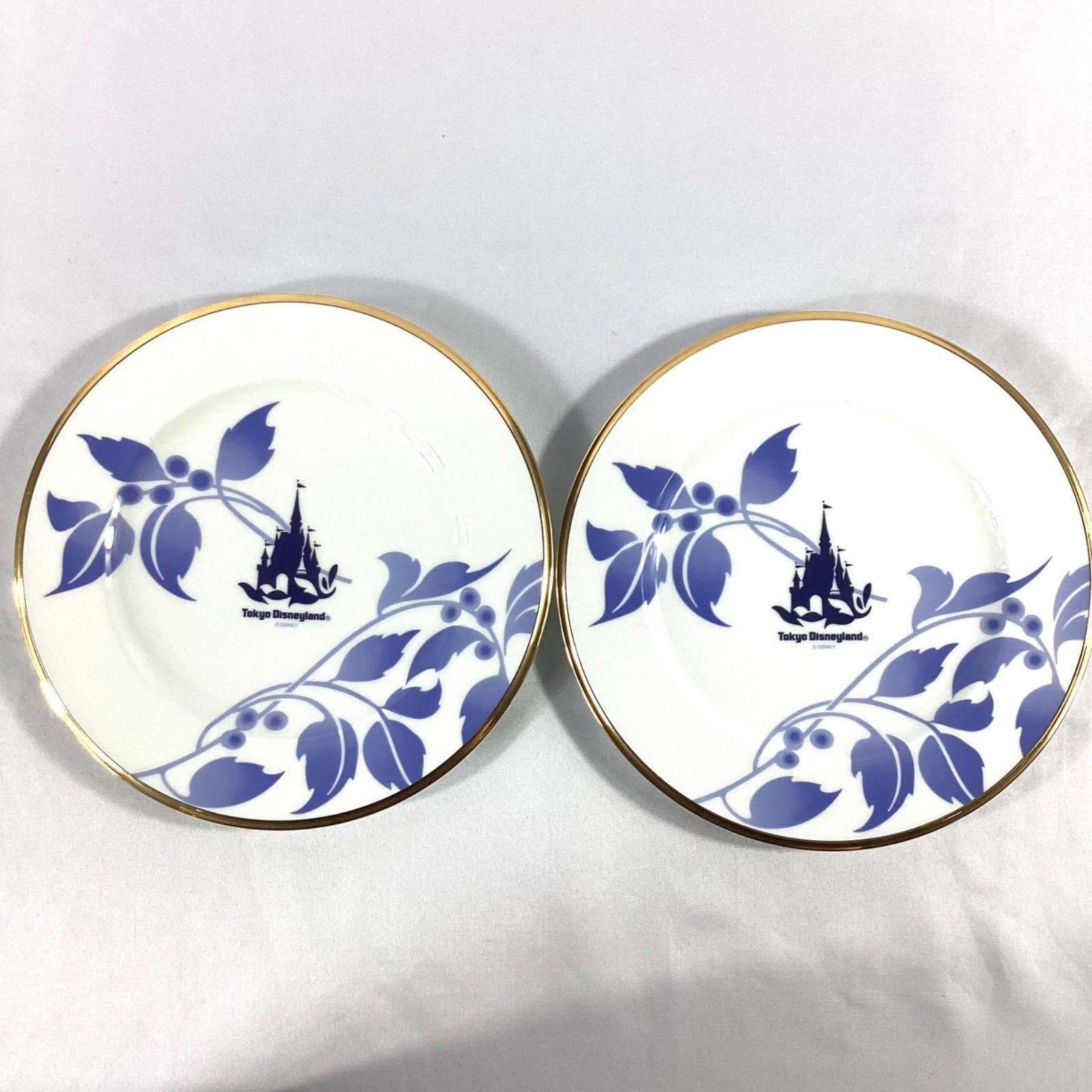 ディズニー Disney ucc Noritake お皿 2枚セット レア シンデレラ城 