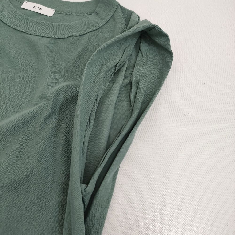 ATON 新品 FRESCA SINGLE JERSEY タンクトップ 定価13200円
