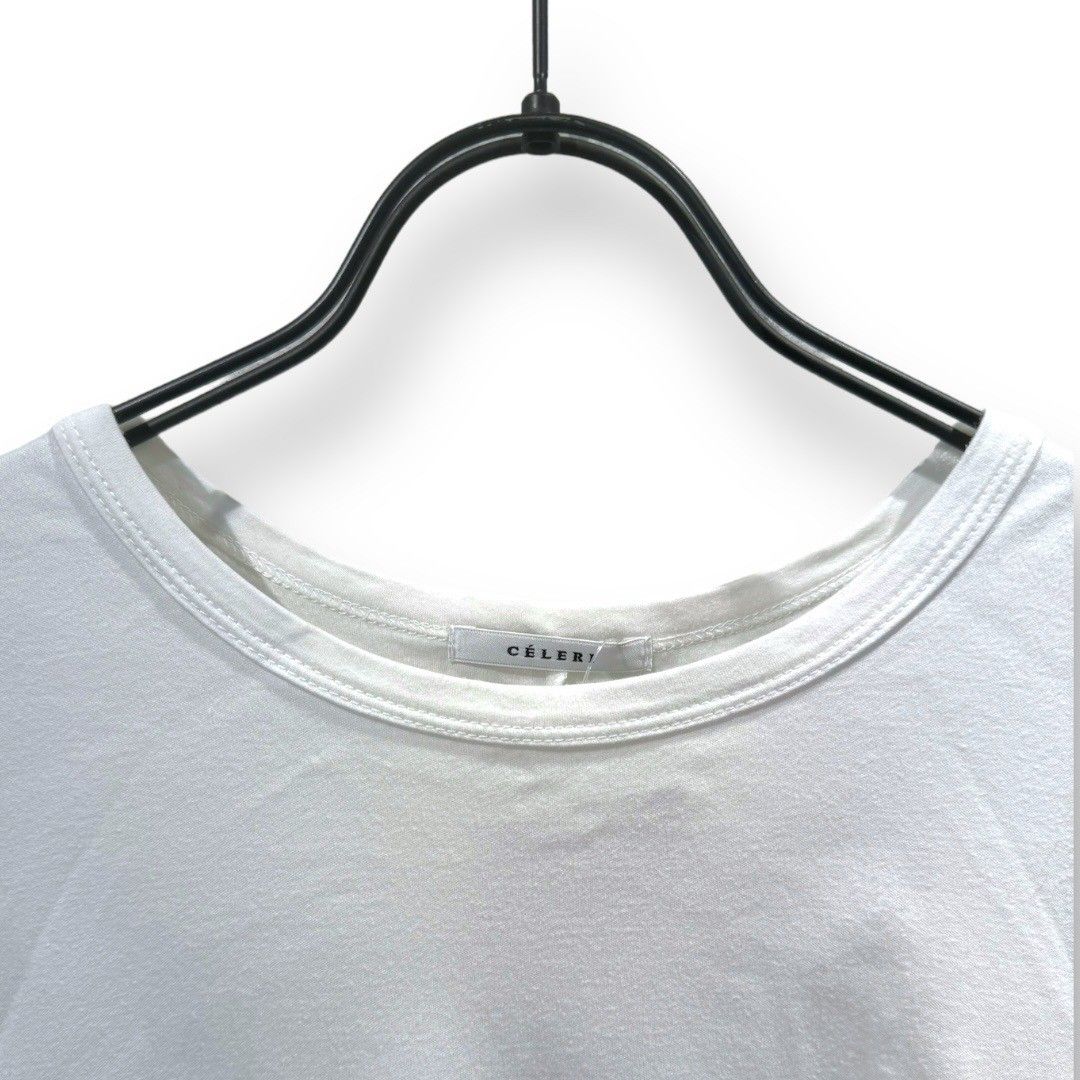 CELERI ★ ② 23070500301010 Flare Tee レディース ホワイト FREE CELERI 【CELERI/セルリ】Flare Tee 23070500301010 半袖カットソー