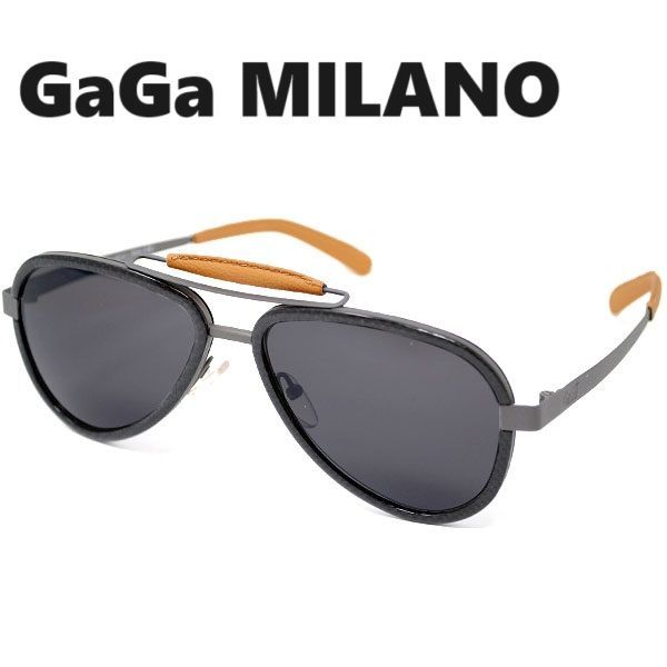 GaGa MILANO ガガミラノ LU54TCGYNTN-NATURAL サングラス ユニセックス