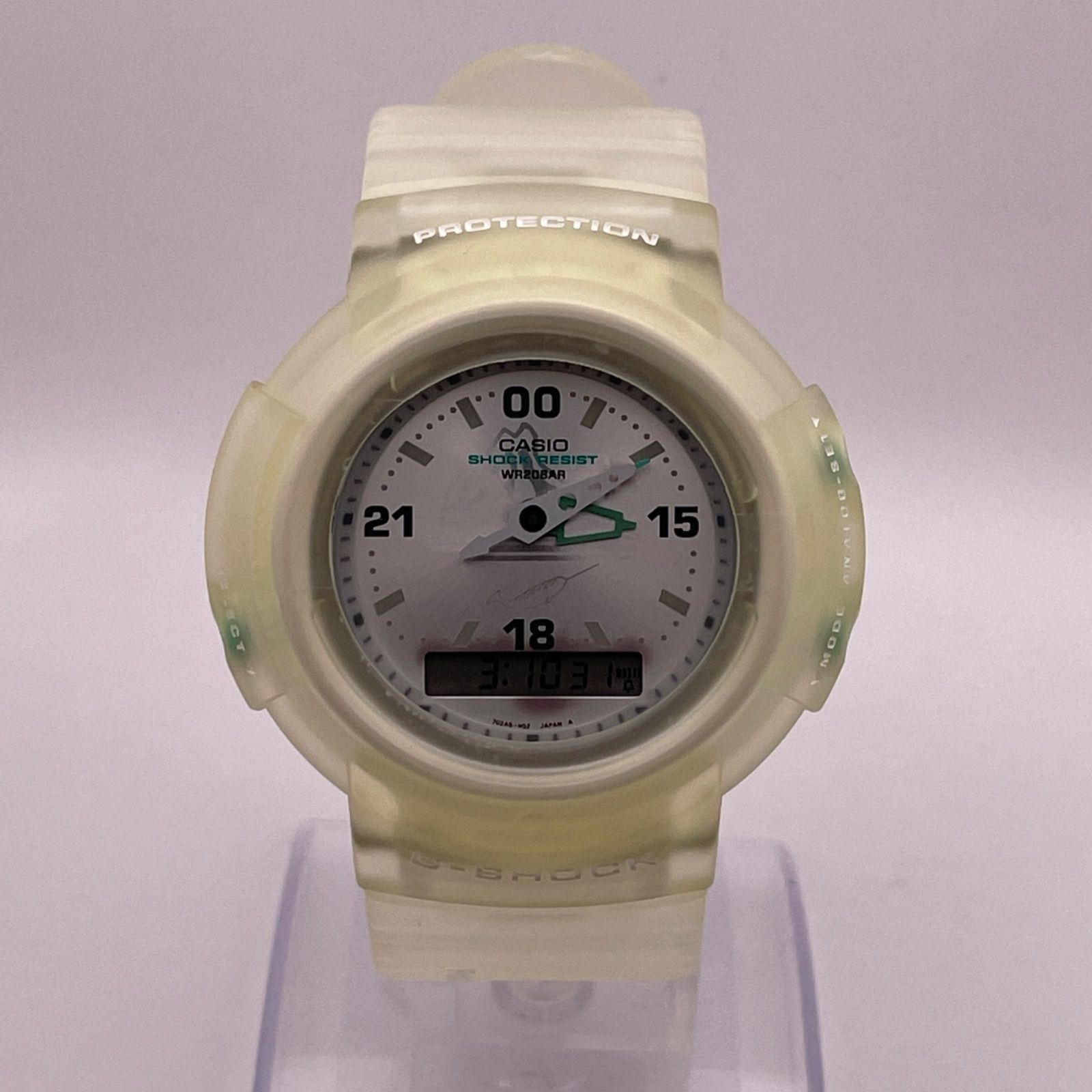 T687 モデル 正常稼動 CASIO カシオ G-SHOCK ジーショック PSCモデル 一角クジラ AW-500NS-7E2T 人気 時計 メンズ ユニセックス