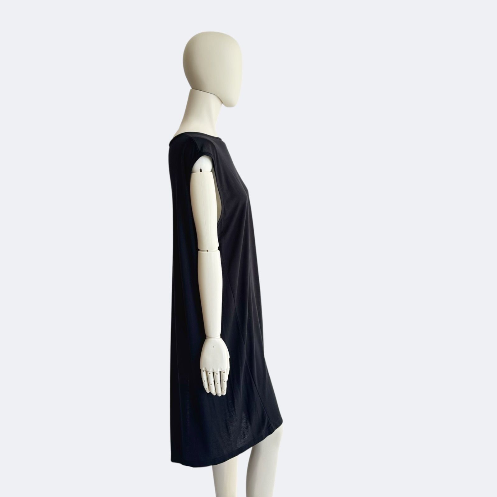 半額ストア MM6 Maison Margiela ワンピース ブラック アシンメトリー ワンピース