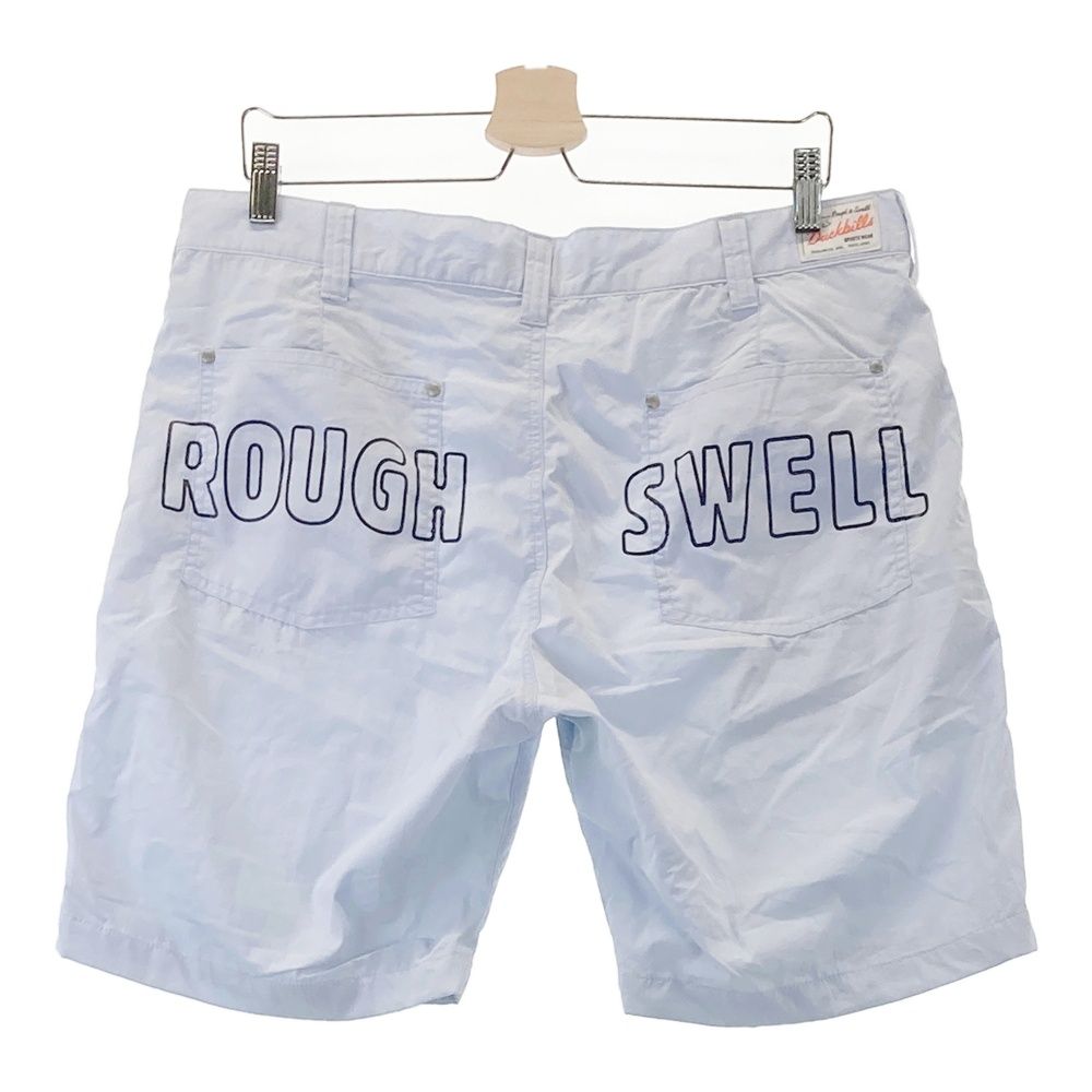 サイズ：XL ROUGH&SWELL ラフアンドスウェル RSM-21077 裏メッシュ ハーフパンツ  ブルー系 [240101497453] ゴルフウェア メンズ ストスト サイズ：XL ROUGH&SWELL ラフアンドスウェル RSM-21077 裏