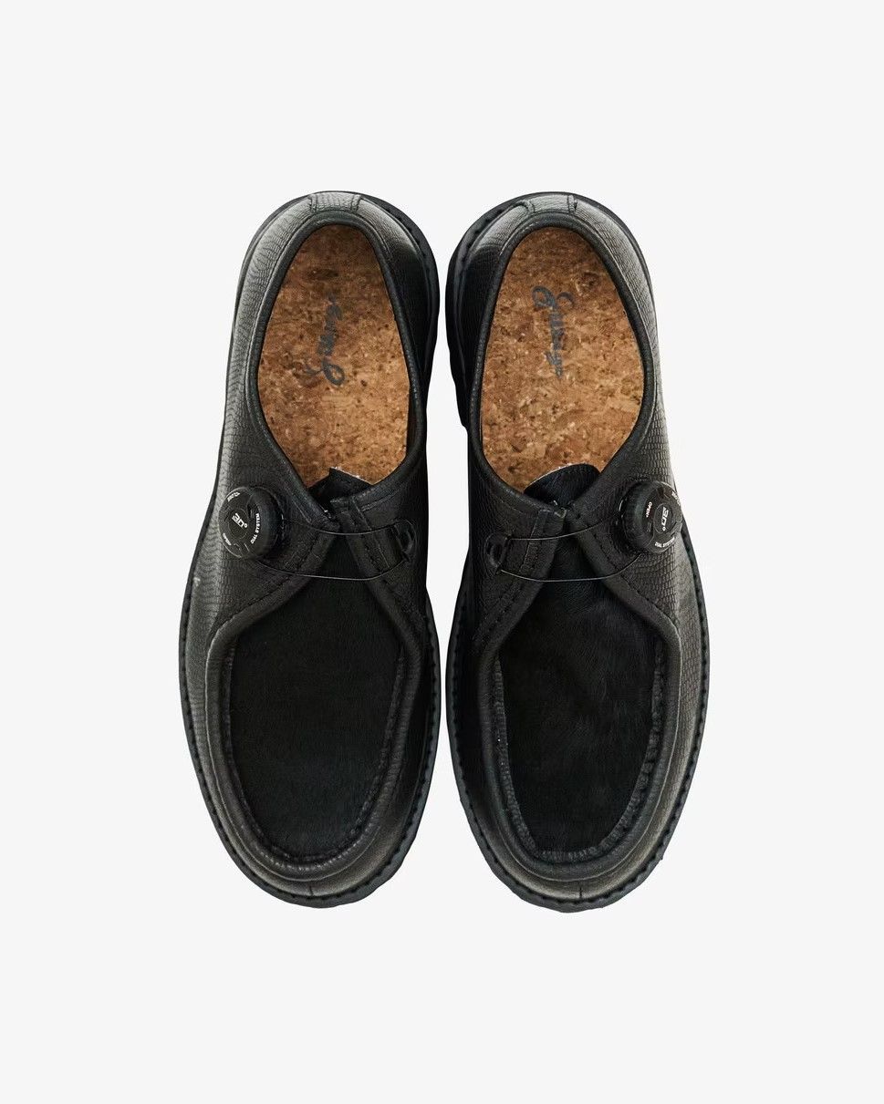 Sillage シアージ chaussure de marche black ponyhair ポニー レザー 革靴 シューズ VIBRAM Freelock