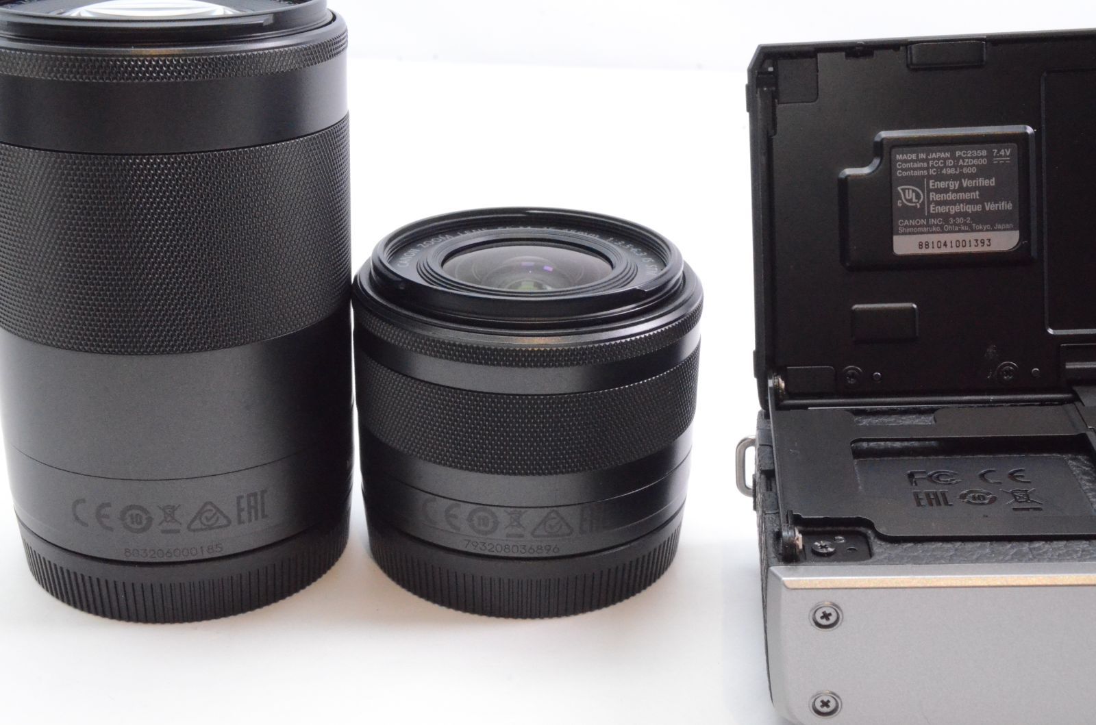 Canon EOS M6 ミラーレスカメラ レンズ2本付き ダブルズームキット