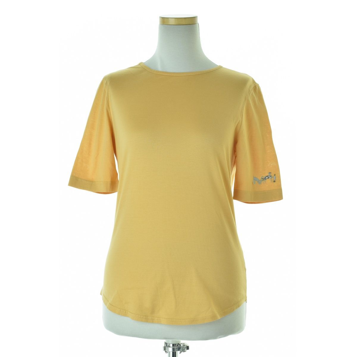 エルメス Tシャツ 袖に馬車刺繍 エルメス Tシャツ 袖に馬車刺繍 エルメス Tシャツ 袖に馬車刺繍