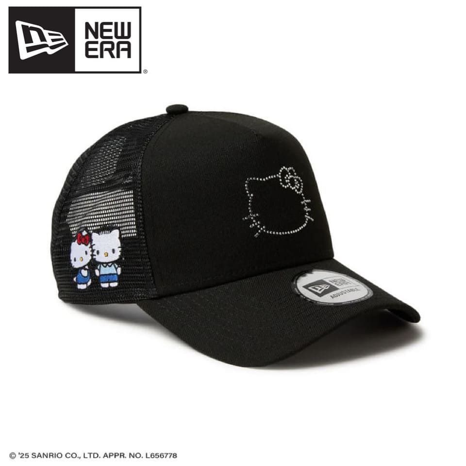ニューエラ✖️ハローキティ キャップ　新品未使用未開封 ニューエラ】ハローキティコラボレーションアイテムの新作を3月6
