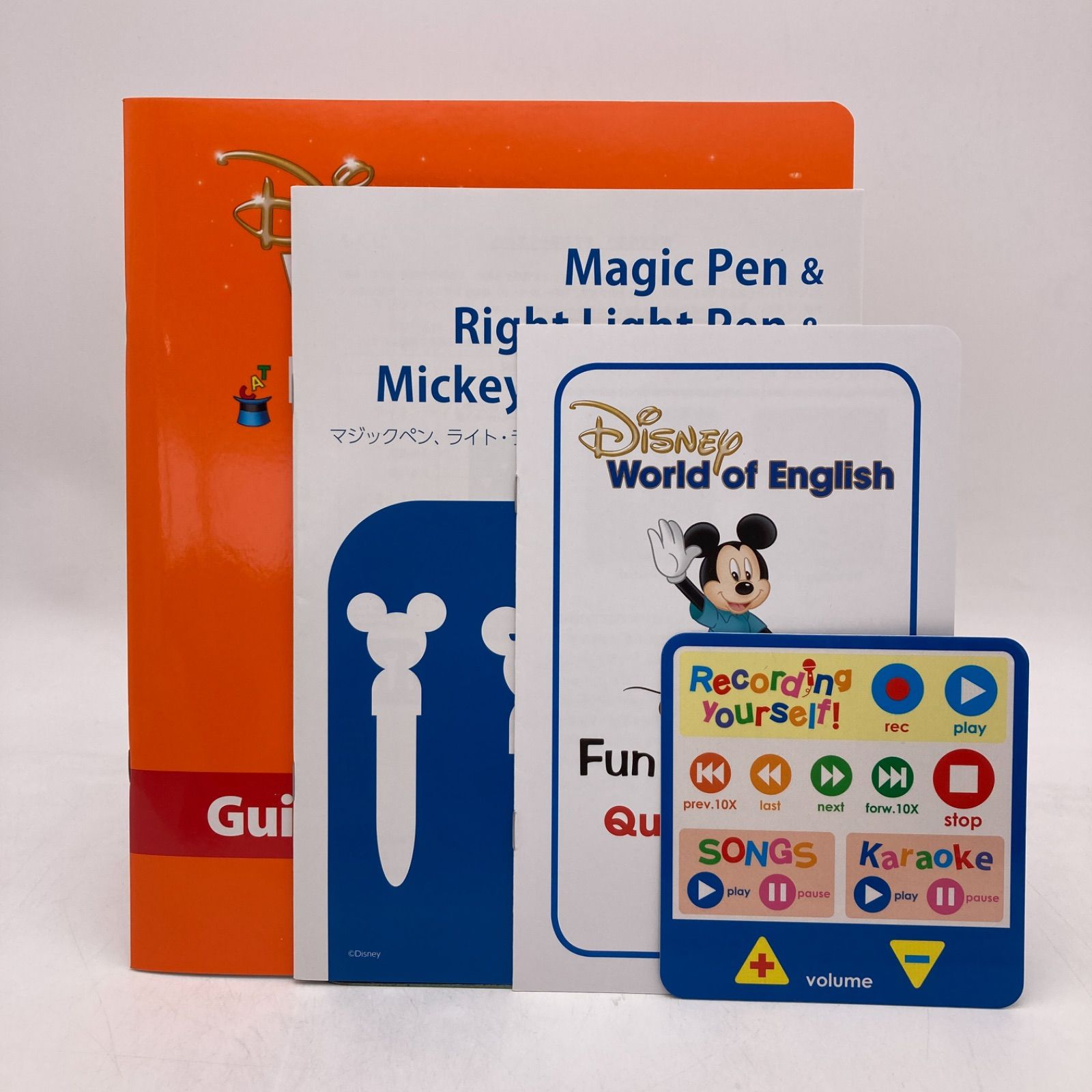 最新版　ミッキーマジックペンセット　ディズニー英語システム　309636 ミッキー・マジックペン・セット｜【公式】「ディズニー英語