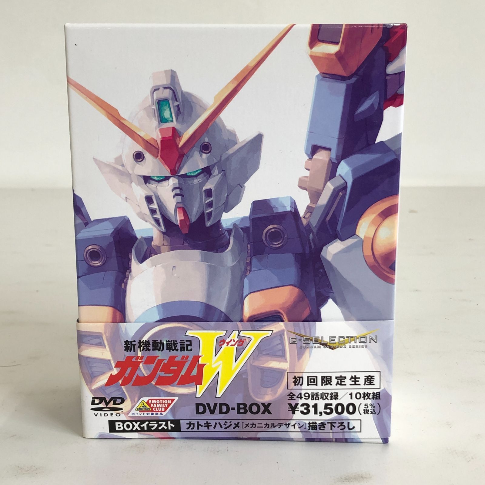 新機動戦記ガンダムW(ウイング) DVD-BOX〈初回限定生産・10枚組〉 - アニメ