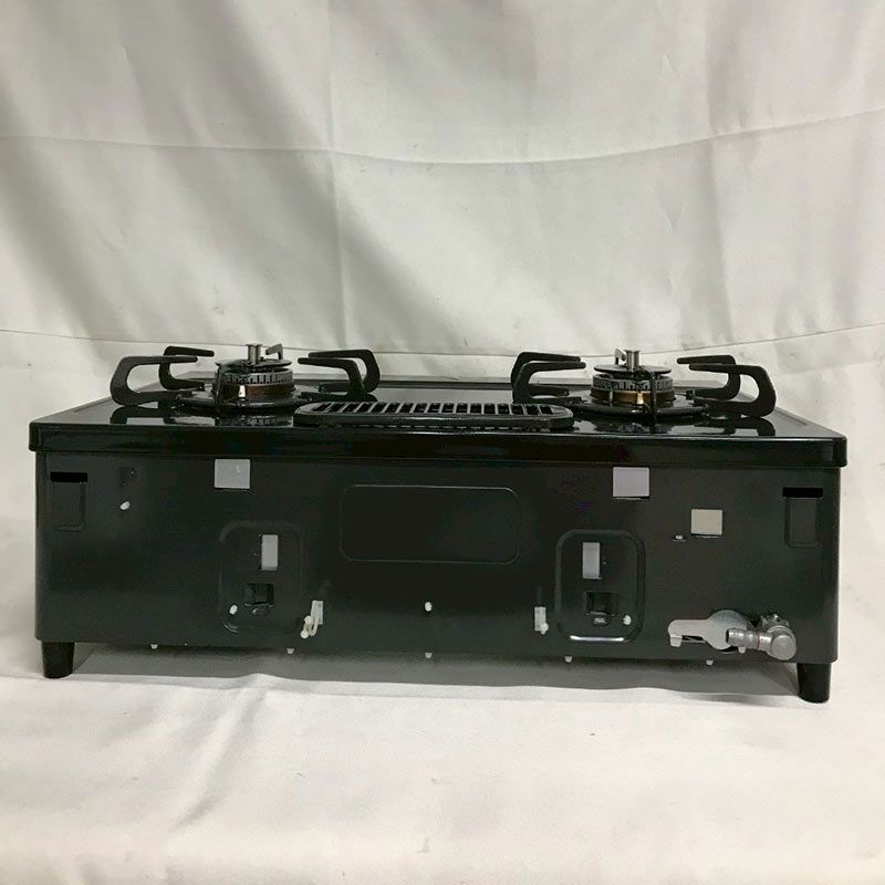 北見市発】パロマ Paloma ガスコンロ IC-N36B-R 2017年製 黒 LPガス用