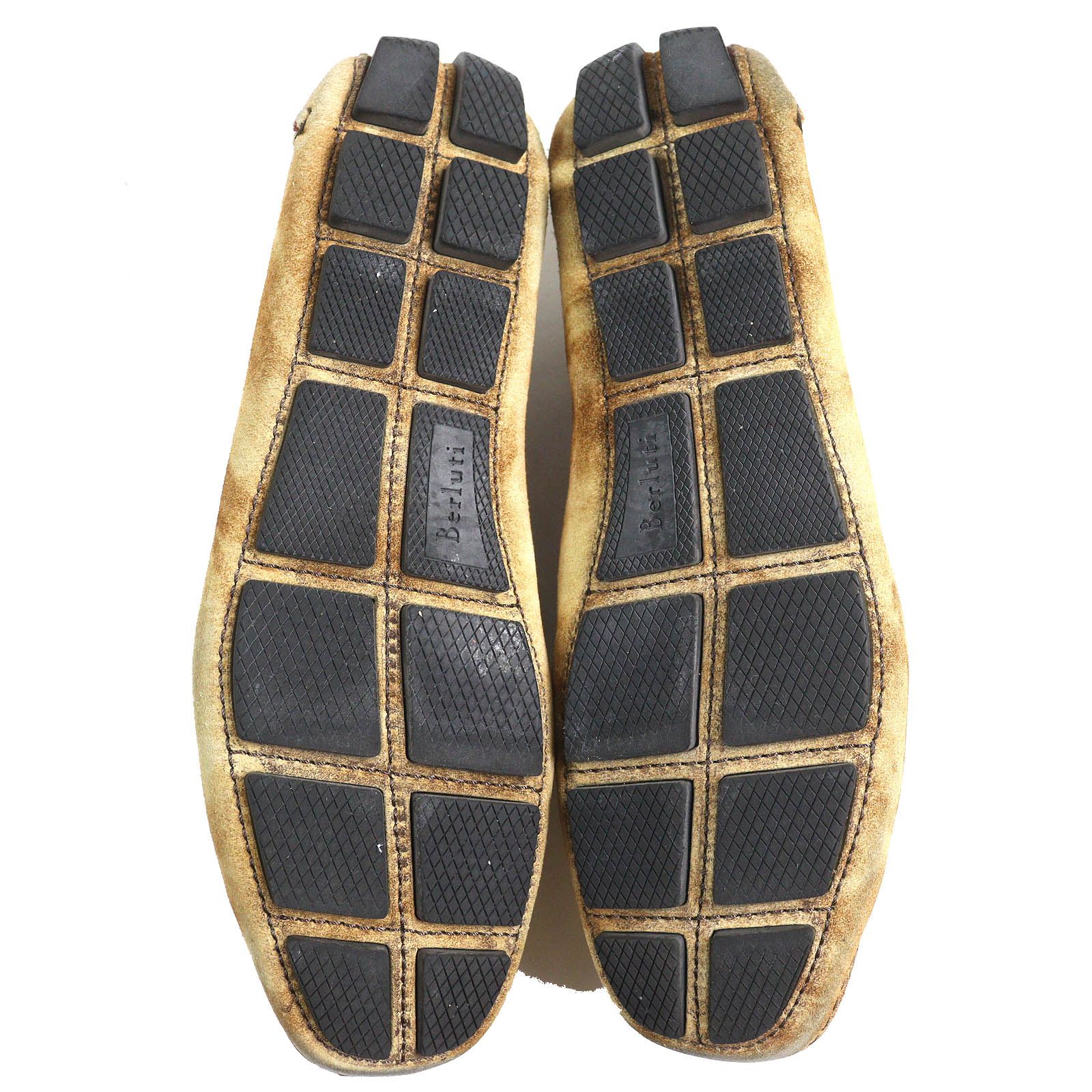 ドンドン見直し】美品△Berluti ベルルッティ スウェードレザー  