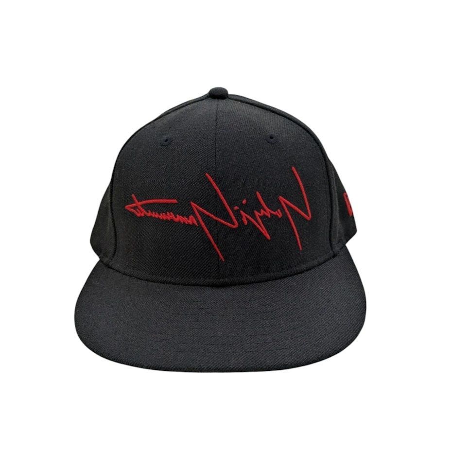 NEW ERA ニューエラ Yohji Yamamoto ヨウジヤマモト リバースロゴ刺繍 