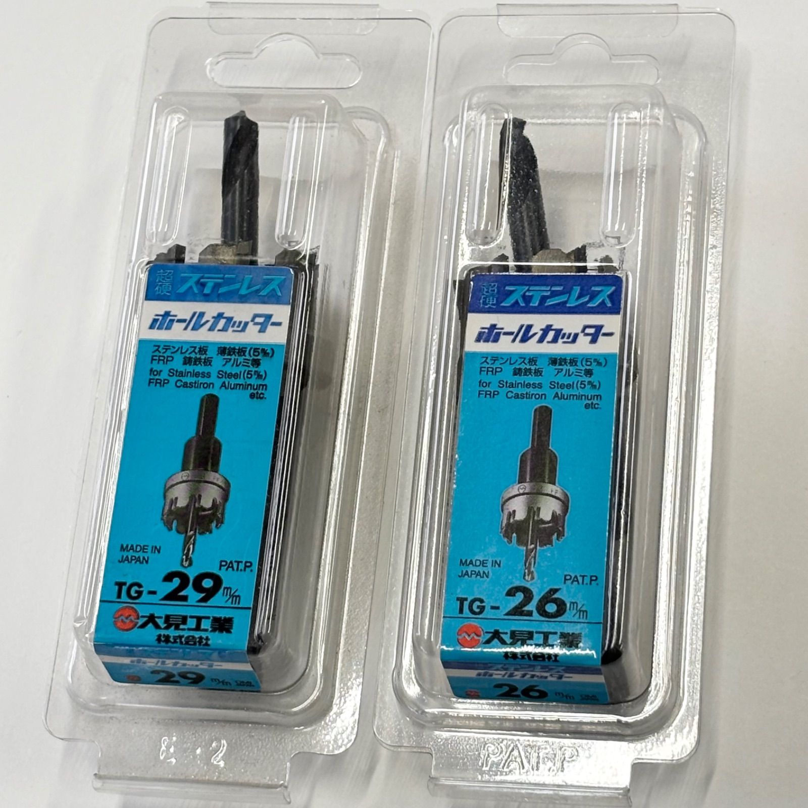 大見工業超硬ステンレスホールカッター TG28 超硬ステンレスホールカッター(超硬チップ付) 大見工業 TG