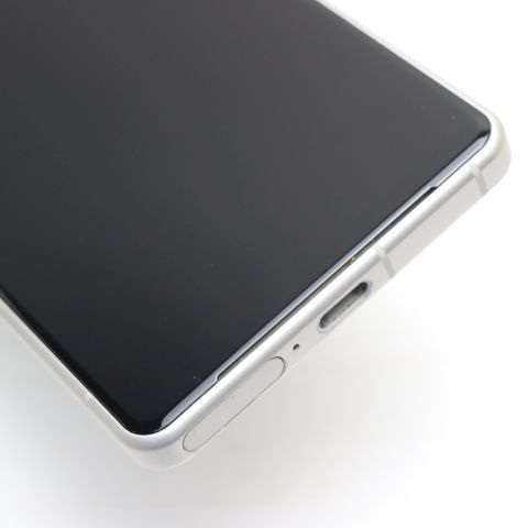 新品同様 SOG09 Xperia 5 IV エクリュホワイト AU スマホ SONY