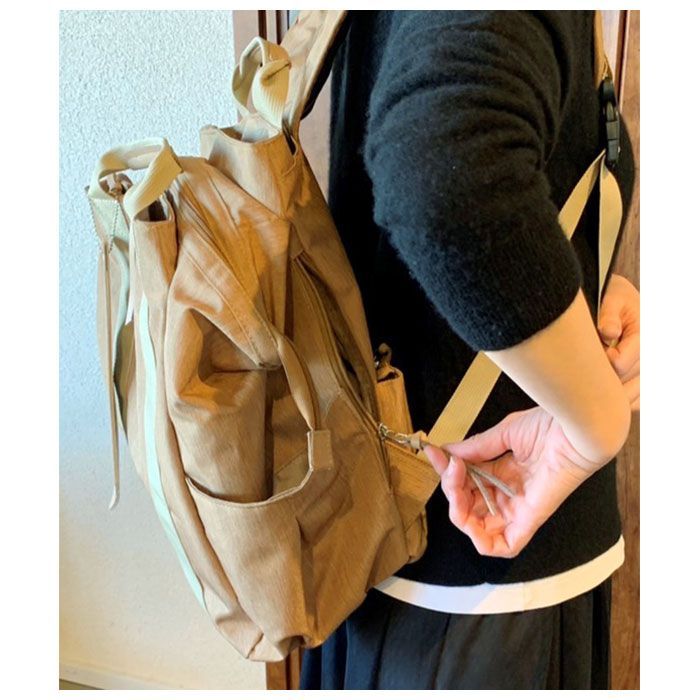 ☆ ベージュ ☆ Take Me 3Layer Daypack2 Take Me テイクミー リュック