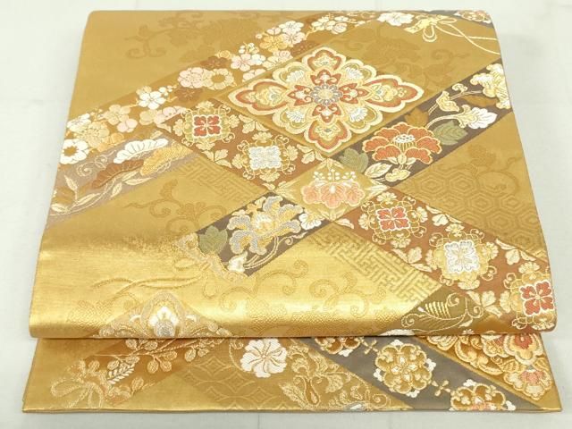 銀座きしや　誂え　袷付け下げ　藤色　縮緬　ちりめん　一つ紋　手描き　菊花　正絹 銀座きしや 誂え 袷付け下げ 藤色 縮緬 ちりめん 一つ紋 手描き