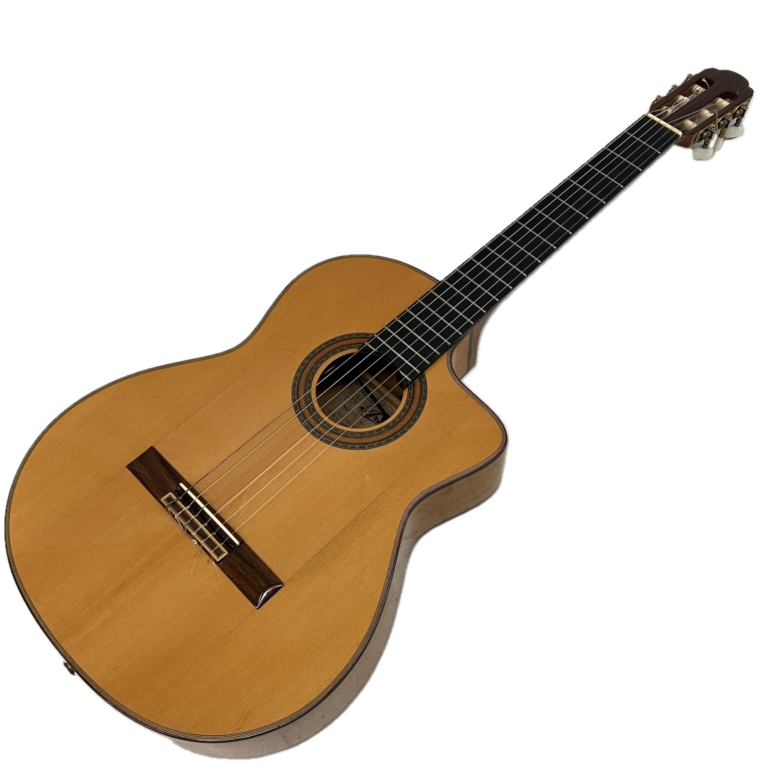 ARIA A-120F-CWE Shadow EQ搭載 エレクトリック フラメンコ ギター ケネスヒル監修品 弦楽器 アリア C10452935