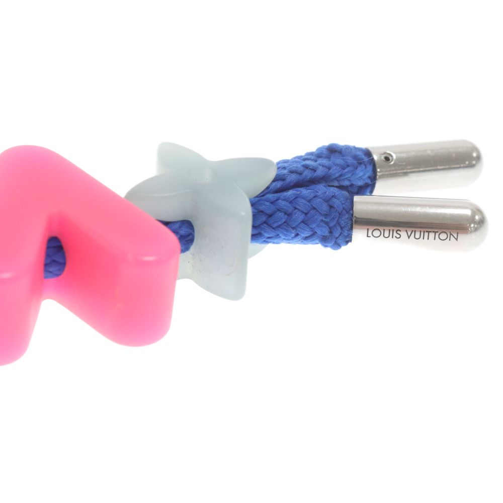 LOUIS VUITTON ルイヴィトン LV PLAY KEY ロゴ キーホルダー ストラップ マルチカラー MP3458 LOUIS VUITTON (ルイヴィトン) LV PLAY KEY ロゴ キーホルダー