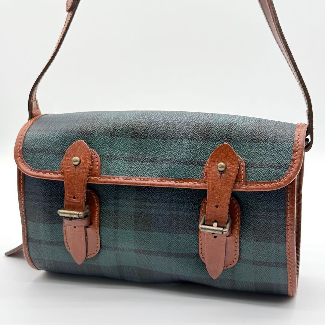 RalphLauren タータンチェック ショルダーバッグ 斜めがけ