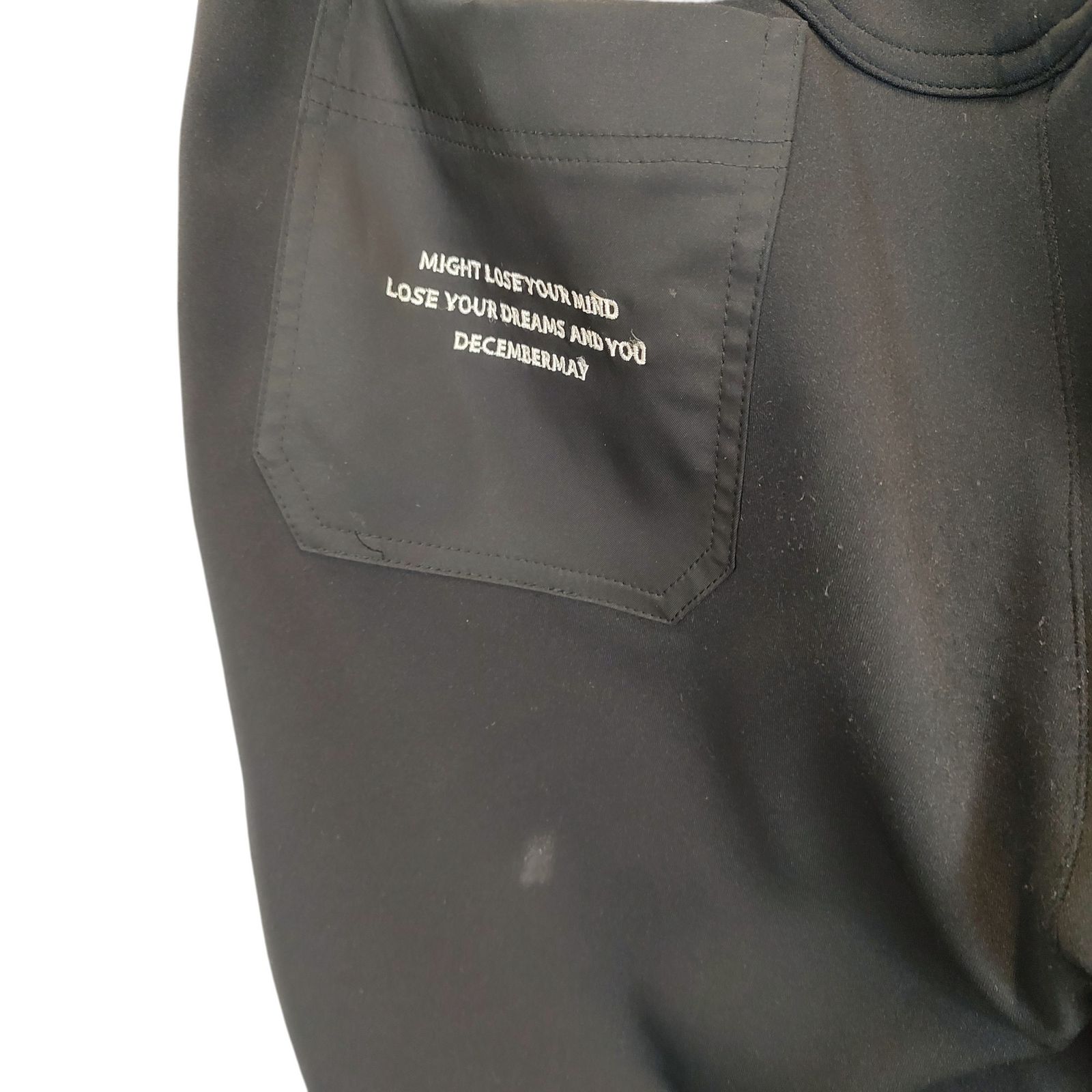 DECEMBERMAY ディセンバーメイ ストレッチ パンツ ブラック XL DECEMBERMAY ディセンバーメイ メンズ Slender Duality Pants
