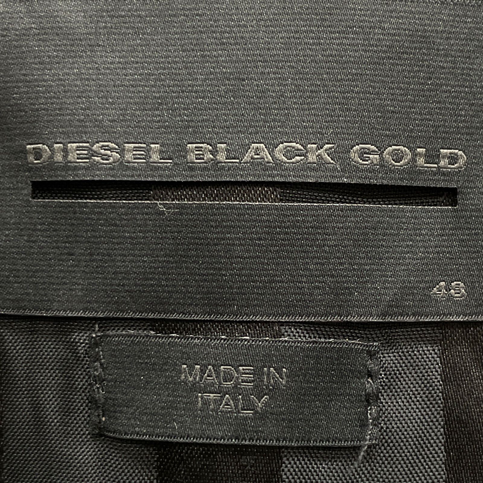 ディーゼルブラックゴールド　ジャケット　セットアップ　グレー　48／48 ディーゼルブラックゴールド ジャケット セットアップ グレー 48